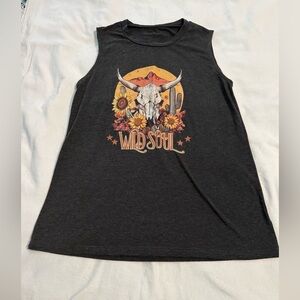 Wild Soul Graphic Tank Top